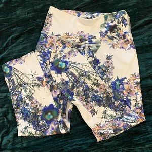 Floral print leggings